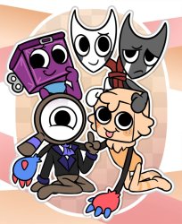 5 Male Toons (New) Meme Template