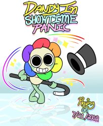Dandy in Showtime Panic (New) Meme Template