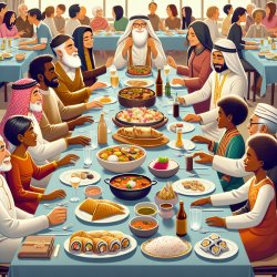What kind of food do you like? (amidst your religious assembly) Meme Template