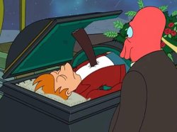 Fry Funeral Meme Template