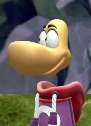 Bald rayman Meme Template