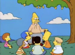Grandpa Simpson Meme Template