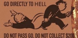 Go Directly To Hell Meme Template