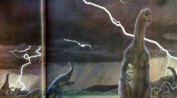 Dinosaur in the rain Meme Template