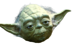 Yoda head Meme Template
