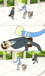 The dodging flier Meme Template