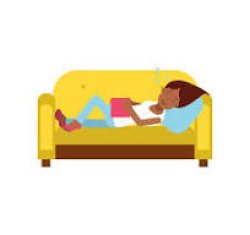 Cartoon Black Woman Sleeping Meme Template