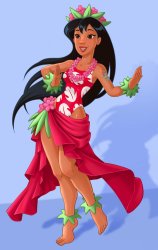 Princess Lilo Pelekai Meme Template