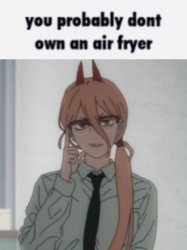 You probably don't own an air fryer Meme Template