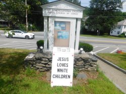 Vermont-Jesus Loves White Children Meme Template