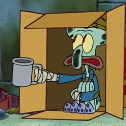 Squidward Meme Template