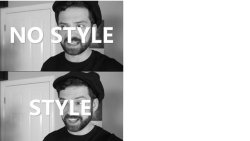 No style style grunty boi meme Meme Template