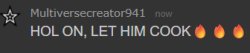Multiversecreator941 HOL ON, LET HIM COOK Meme Template