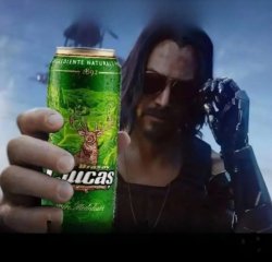 Keanu Beer Meme Template
