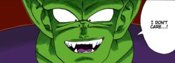Piccolo I don't care Meme Template