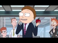Morty wolf Meme Template