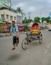 Rickshaw Meme Template