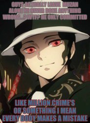 muzan Meme Template
