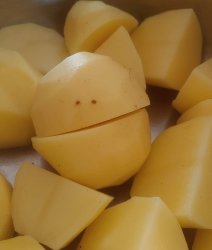 Canadian Potato Meme Template