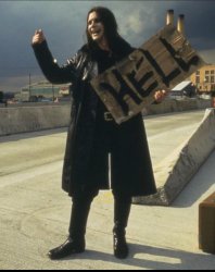 Ozzy hitchhiker Meme Template