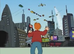 Futurama window Meme Template