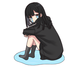 Yurundara-chan sad Meme Template