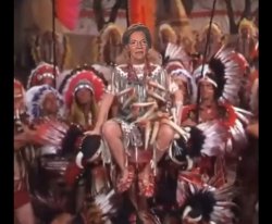 Fauxcahontas Warren rain dance Meme Template