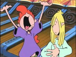 Pepper Ann and Nicky Meme Template