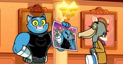 Claw Showing Up With His Photo Meme Template