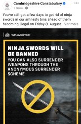 Ninja sword Meme Template