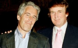 Trump and Epstein: Birds of a Feather Flock Together Meme Template
