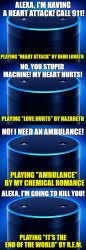 Alexa gay racist Meme Template