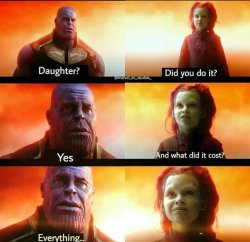 Thanos&Gamora Meme Template