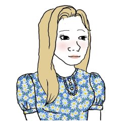 wojak girl Meme Template