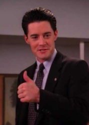 Agent cooper Meme Template