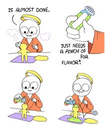 God salt shaker Meme Template