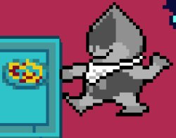 Stone Lancer Eating Pasta Meme Template