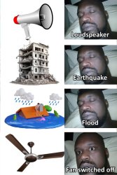 Heavy sleeper Meme Template