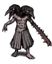 Crow mauler with two heads Meme Template