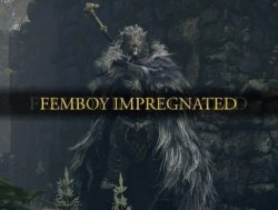 Femboy impregnated Meme Template