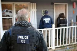 Ice Agent Police Meme Template