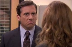 Michael Scott Even Harder Meme Template