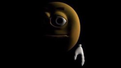 emoji in the dark scared boi Meme Template