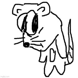 rat goober Meme Template