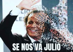 se nos va Julio Meme Template