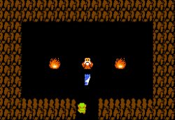 Legend of Zelda Old Man Wisdom for Link Meme Template