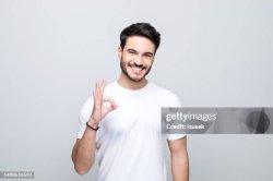 stock image white man Meme Template