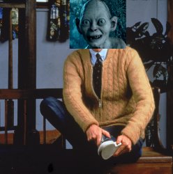 Mr Gollum Meme Template