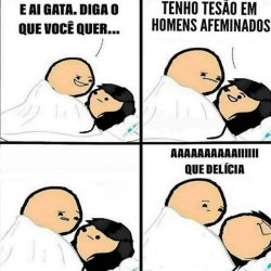 Gata com tesão em homens afeminados Meme Template