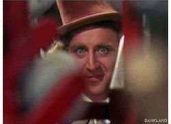 Menacing Willy Wonka Meme Template